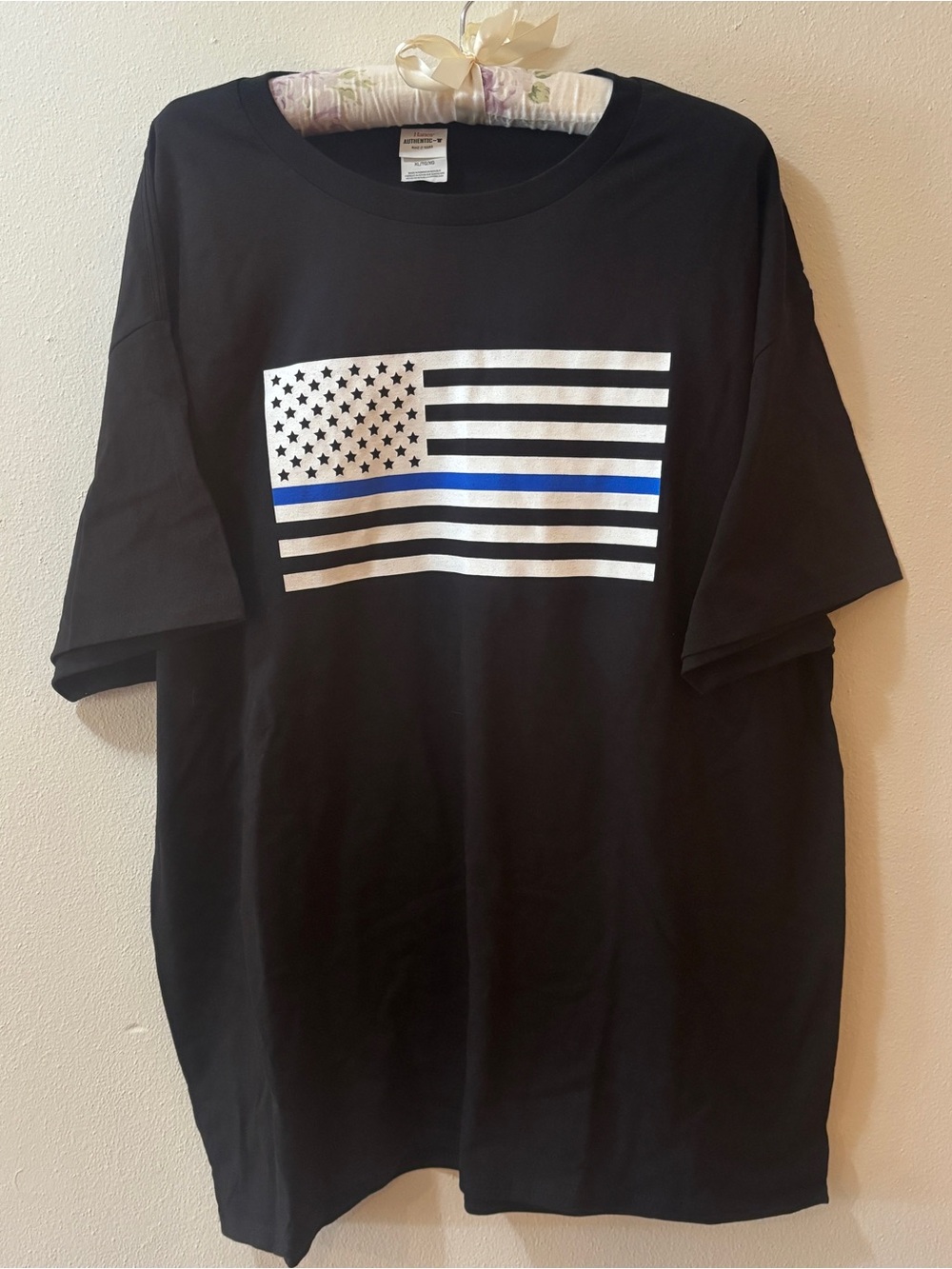 “Back the Blue” Men’s Black Tee